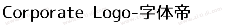 Corporate Logo字体转换